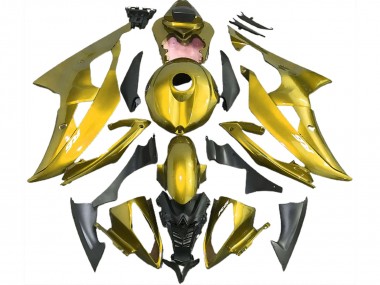 2008-2016 Deep Yellow R6 Motorcycle Fairings