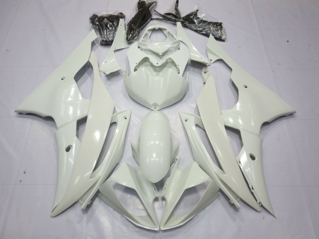2008-2016 Full Gloss White R6 Motorcycle Fairings