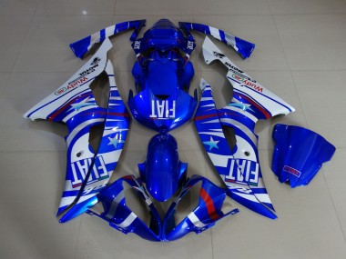 2008-2016 Gloss Blue Fiat R6 Motorcycle Fairings