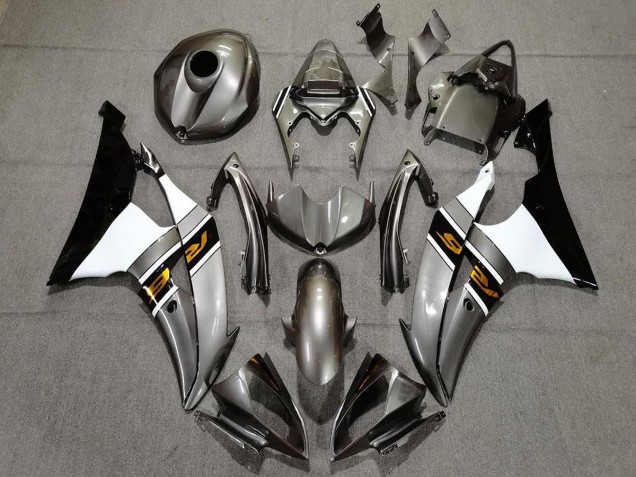 2008-2016 Gloss Grey & Bronze R6 Motorcycle Fairings