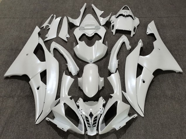 2008-2016 Gloss White R6 Motorcycle Fairings