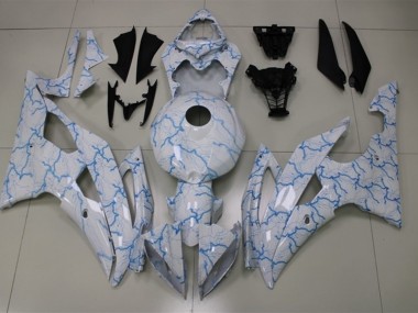 2008-2016 Light Blue Lighting R6 Motorcycle Fairings