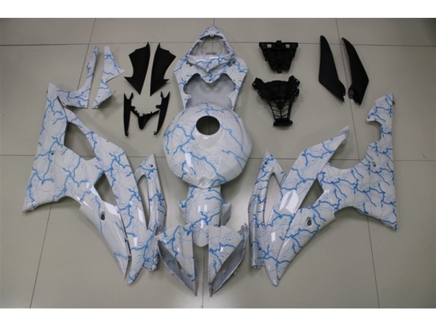 2008-2016 Light Blue Lighting R6 Motorcycle Fairings
