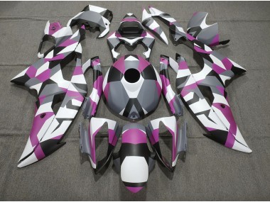 2008-2016 Pink Camo Plain R6 Motorcycle Fairings
