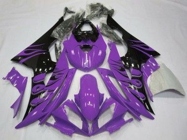 2008-2016 Purple Flame Style R6 Motorcycle Fairings