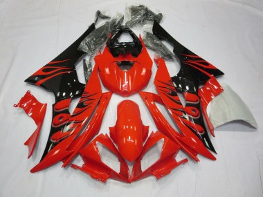 2008-2016 Red Flame R6 Motorcycle Fairings