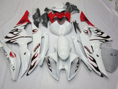 2008-2016 Special Flame Red R6 Motorcycle Fairings