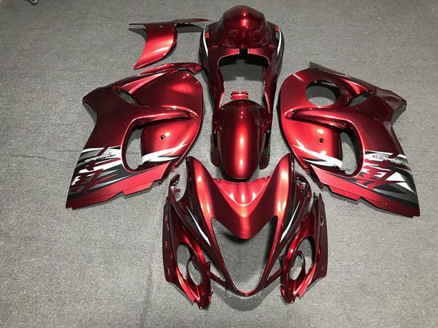 2008-2020 Bright Red GSXR 1300 Hayabusa Motorcycle Fairings