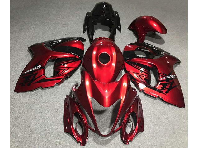 2008-2020 Deep Red GSXR 1300 Hayabusa Motorcycle Fairings
