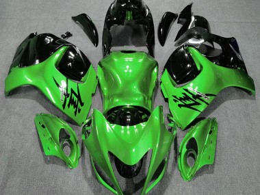 2008-2020 Gloss Green and Black GSXR 1300 Hayabusa Motorcycle Fairings