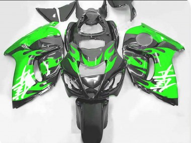 2008-2020 Green and Grey GSXR 1300 Hayabusa Motorcycle Fairings