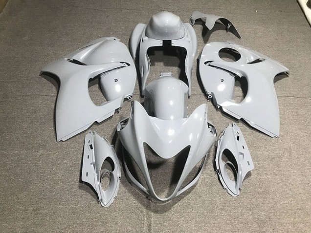 2008-2020 Light Grey GSXR 1300 Hayabusa Motorcycle Fairings