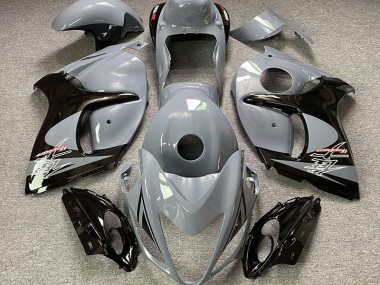 2008-2020 Nardo Grey & Black GSXR 1300 Hayabusa Motorcycle Fairings