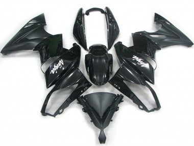 2009-2011 Black Kit Ninja 650R Motorcycle Fairings