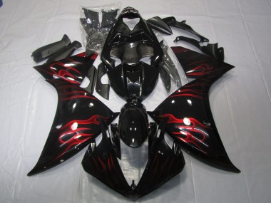 2009-2011 Red Flame R1 Motorcycle Fairings