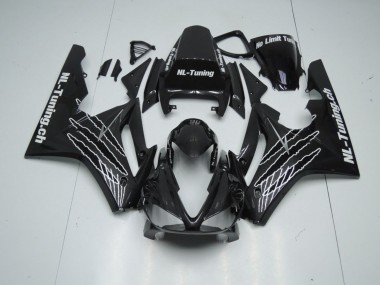 2009-2012 Black Gloss (Custom) Daytona 675 Motorcycle Fairings