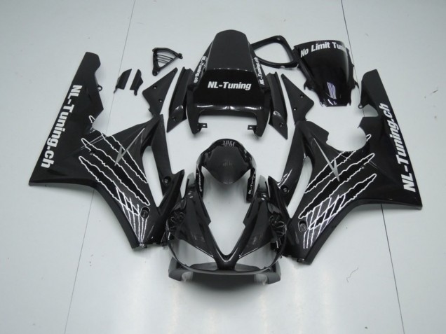 2009-2012 Black Gloss (Custom) Daytona 675 Motorcycle Fairings