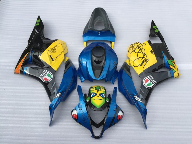 2009-2012 Blue Shark CBR600RR Motorcycle Fairings