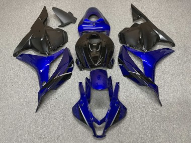 2009-2012 Deep Blue with Black CBR600RR Motorcycle Fairings