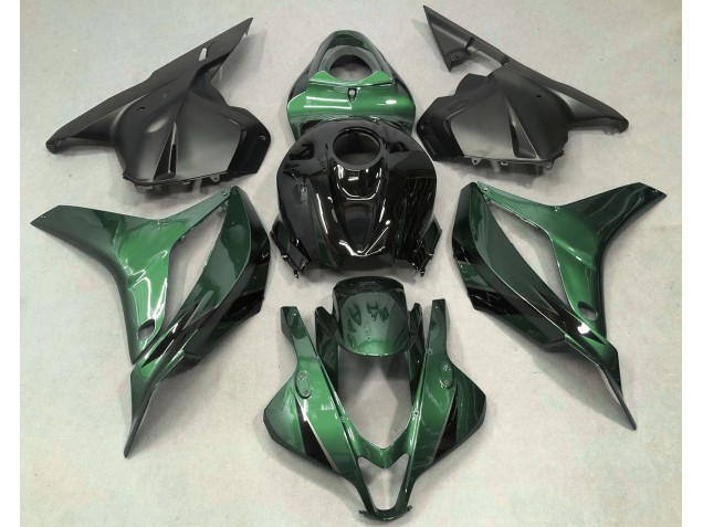 2009-2012 Deep Green with Black CBR600RR Motorcycle Fairings