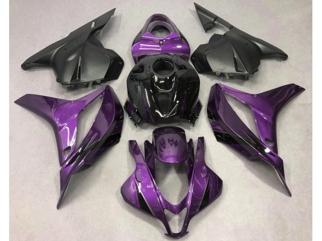 2009-2012 Deep Purple with Black CBR600RR Motorcycle Fairings