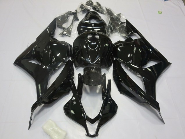 2009-2012 Gloss Black OEM Style CBR600RR Motorcycle Fairings