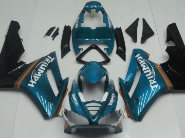 2009-2012 Gloss Light Blue Daytona 675 Motorcycle Fairings