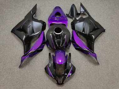 2009-2012 Gloss Purple and Black CBR600RR Motorcycle Fairings