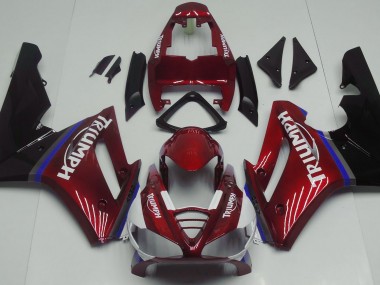 2009-2012 Gloss Red Daytona 675 Motorcycle Fairings
