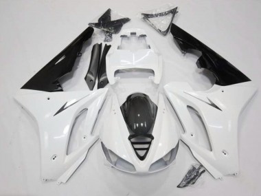 2009-2012 Gloss White Daytona 675 Motorcycle Fairings