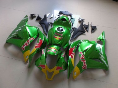 2009-2012 Green Red Bull CBR600RR Motorcycle Fairings