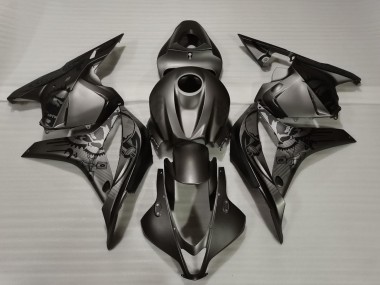 2009-2012 Matte Black Custom Design CBR600RR Motorcycle Fairings