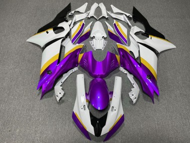 2009-2012 Matte Black and Gold Star CBR600RR Motorcycle Fairings