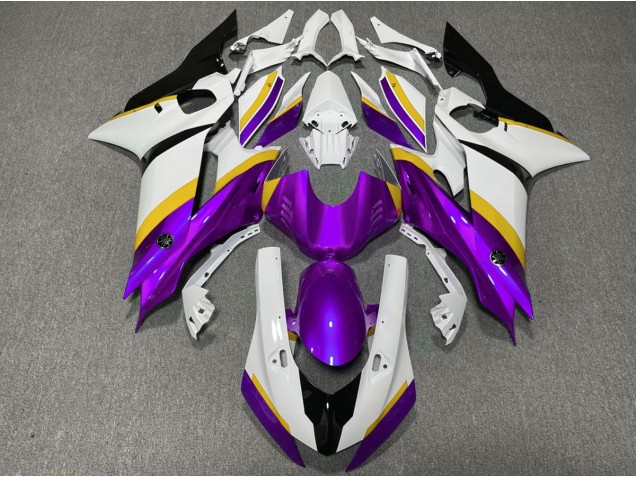 2009-2012 Matte Black and Gold Star CBR600RR Motorcycle Fairings