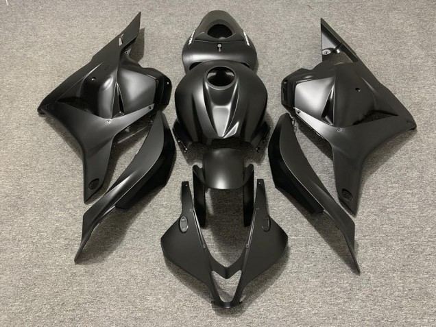 2009-2012 Matte Black CBR600RR Motorcycle Fairings