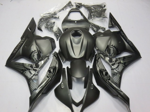 2009-2012 Matte Grey CBR600RR Motorcycle Fairings