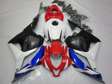 2009-2012 OEM Style Black White Red and Blue CBR600RR Motorcycle Fairings
