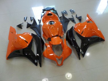 2009-2012 Orange and Black CBR600RR Motorcycle Fairings