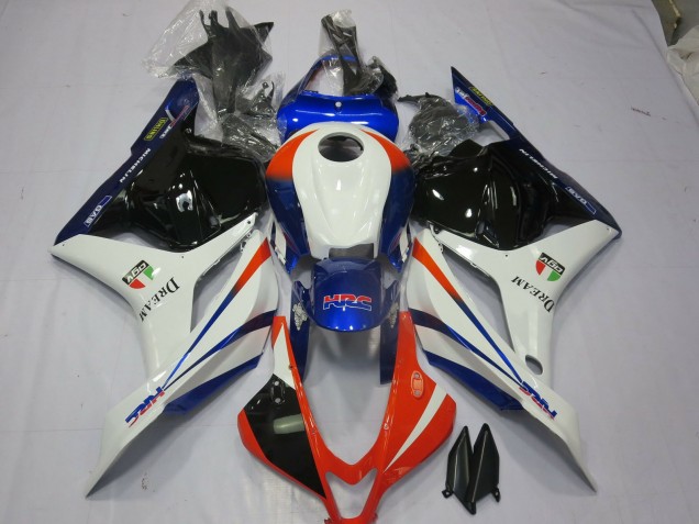 2009-2012 Orange and Blue CBR600RR Motorcycle Fairings