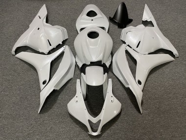 2009-2012 Pearl White CBR600RR Motorcycle Fairings