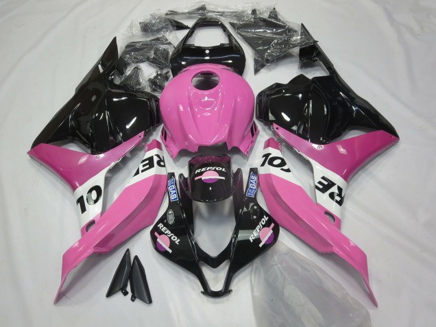 2009-2012 Pink Special Repsol CBR600RR Motorcycle Fairings