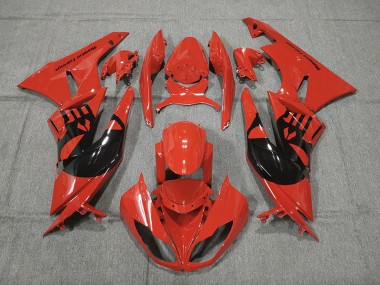 2009-2012 Red Punisher ZX6R Motorcycle Fairings