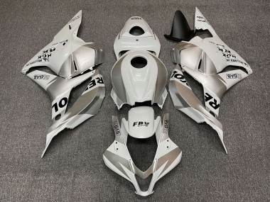 2009-2012 Silver Repsol CBR600RR Motorcycle Fairings