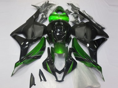 2009-2012 Special Green Matte Black CBR600RR Motorcycle Fairings