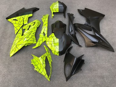2009-2014 Alien Blue and White S1000RR Motorcycle Fairings