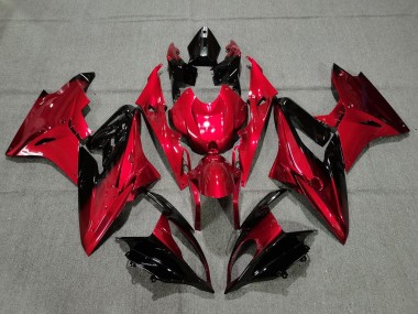 2009-2014 Alien Blue and White S1000RR Motorcycle Fairings