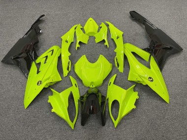 2009-2014 Alien Blue and White S1000RR Motorcycle Fairings
