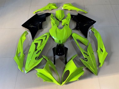 2009-2014 Alien Blue and White S1000RR Motorcycle Fairings