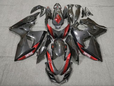 2009-2016 Carbon Fiber Red GSXR 1000 Motorcycle Fairings