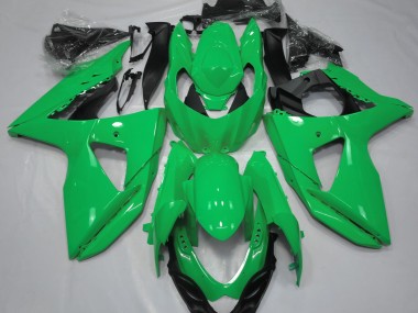 2009-2016 Gloss Green GSXR 1000 Motorcycle Fairings